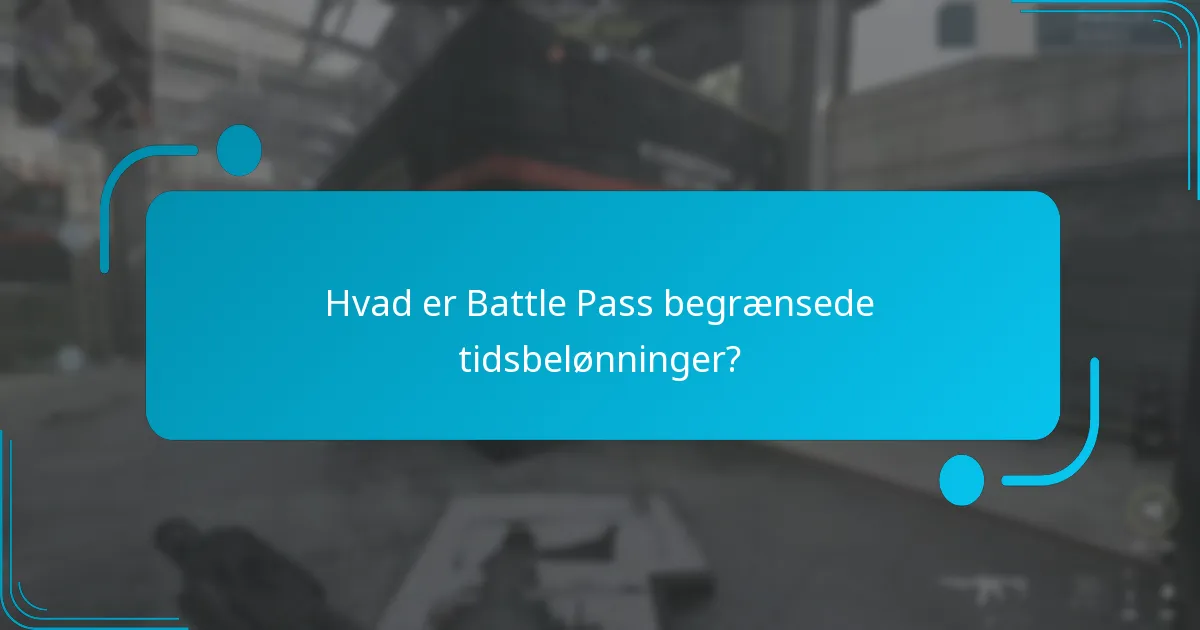 Hvordan tjener jeg Battle Pass belønninger?