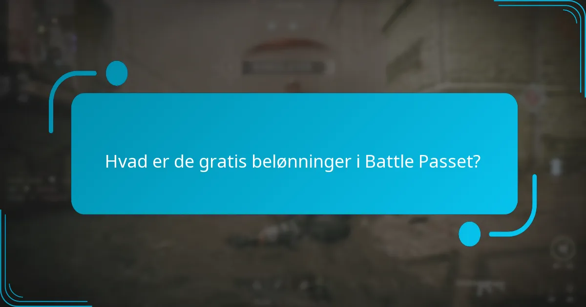 Hvordan kan spillere tjene gratis belønninger i Battle Passet?