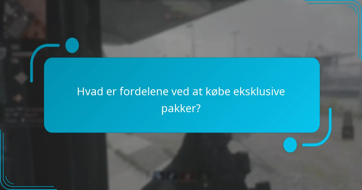Hvordan kan jeg få koder til eksklusive pakker?